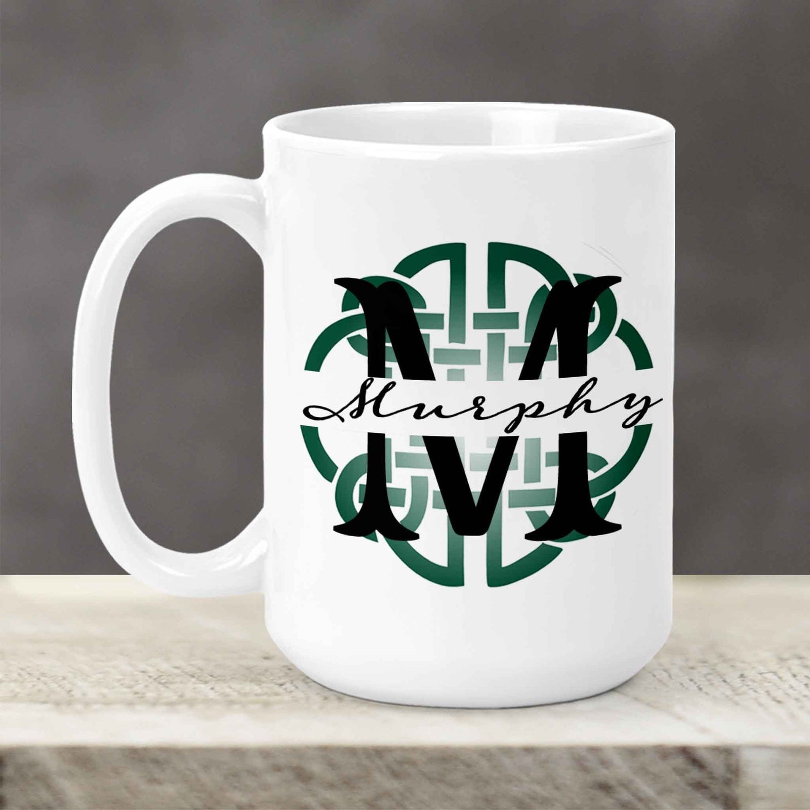 Custom Coffee Mug | Personalized Coffee Mug | Celtic Knot