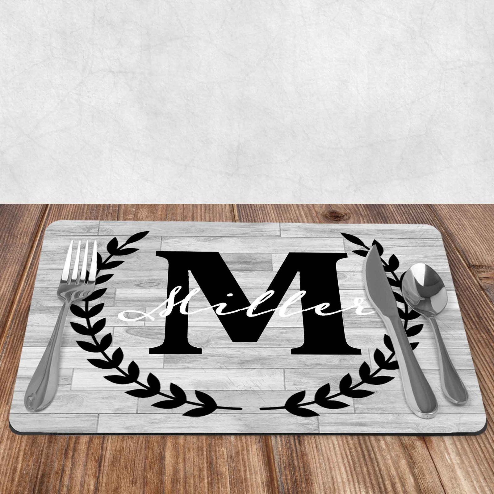 Custom Placemats | Personalized Dining and Serving | Laurel Wreath LC