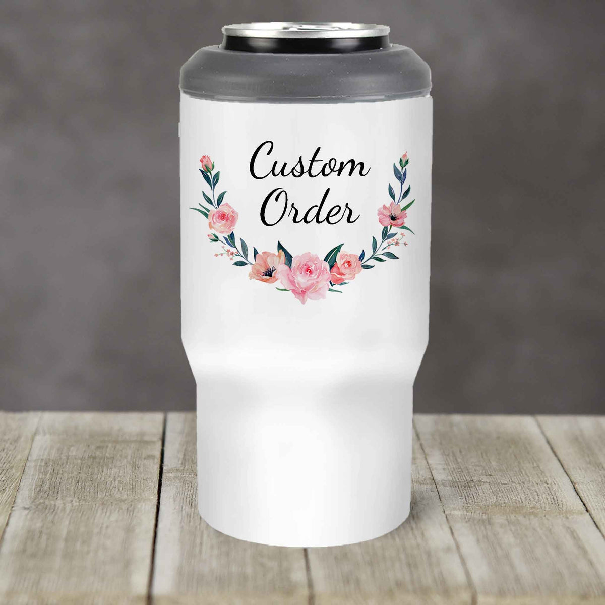 Custom Skinny Beverage Insulator | Personalized Tumbler | Custom Order