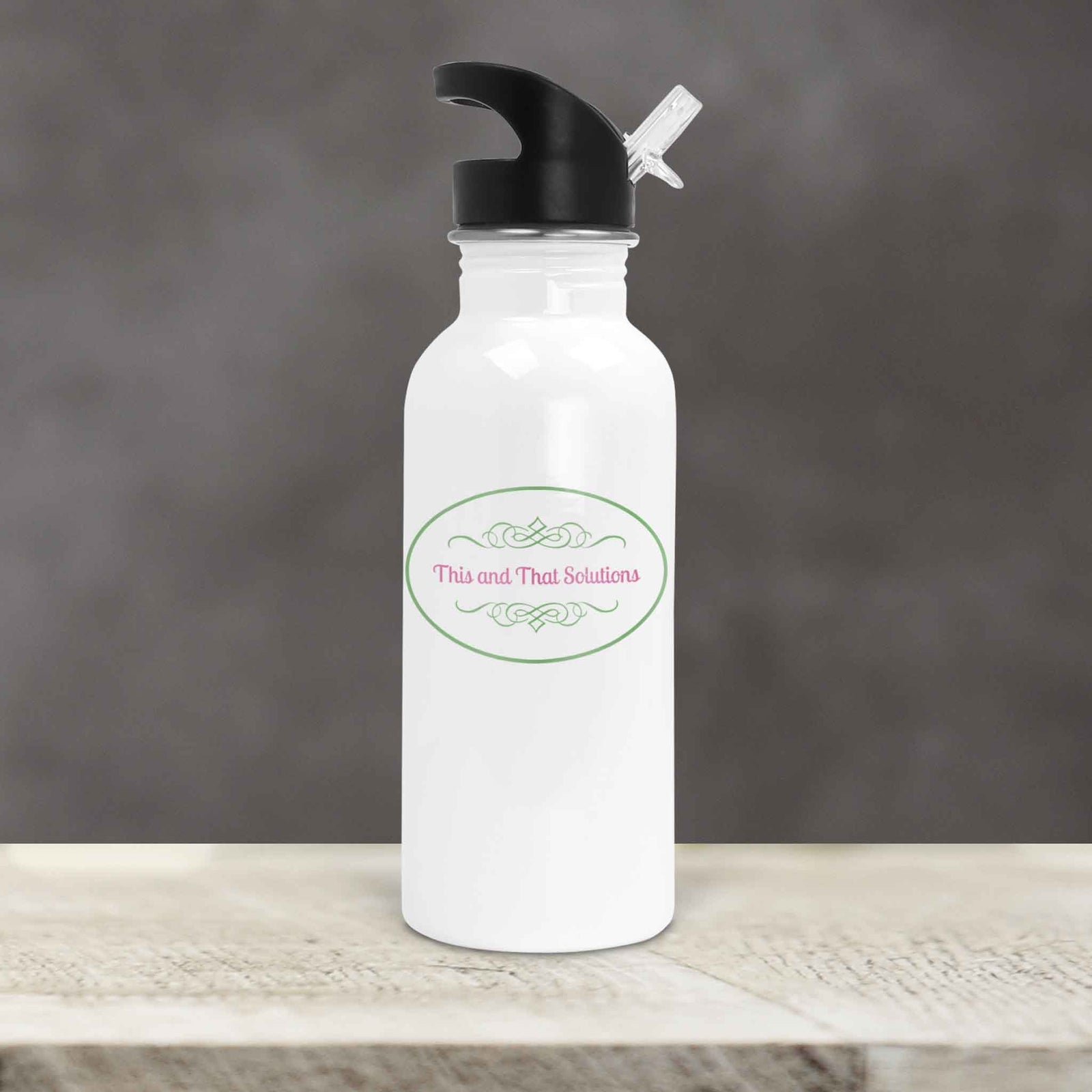Personalized Water Bottles | Custom Stainless Steel Water Bottles | 20 0z | Company Logo