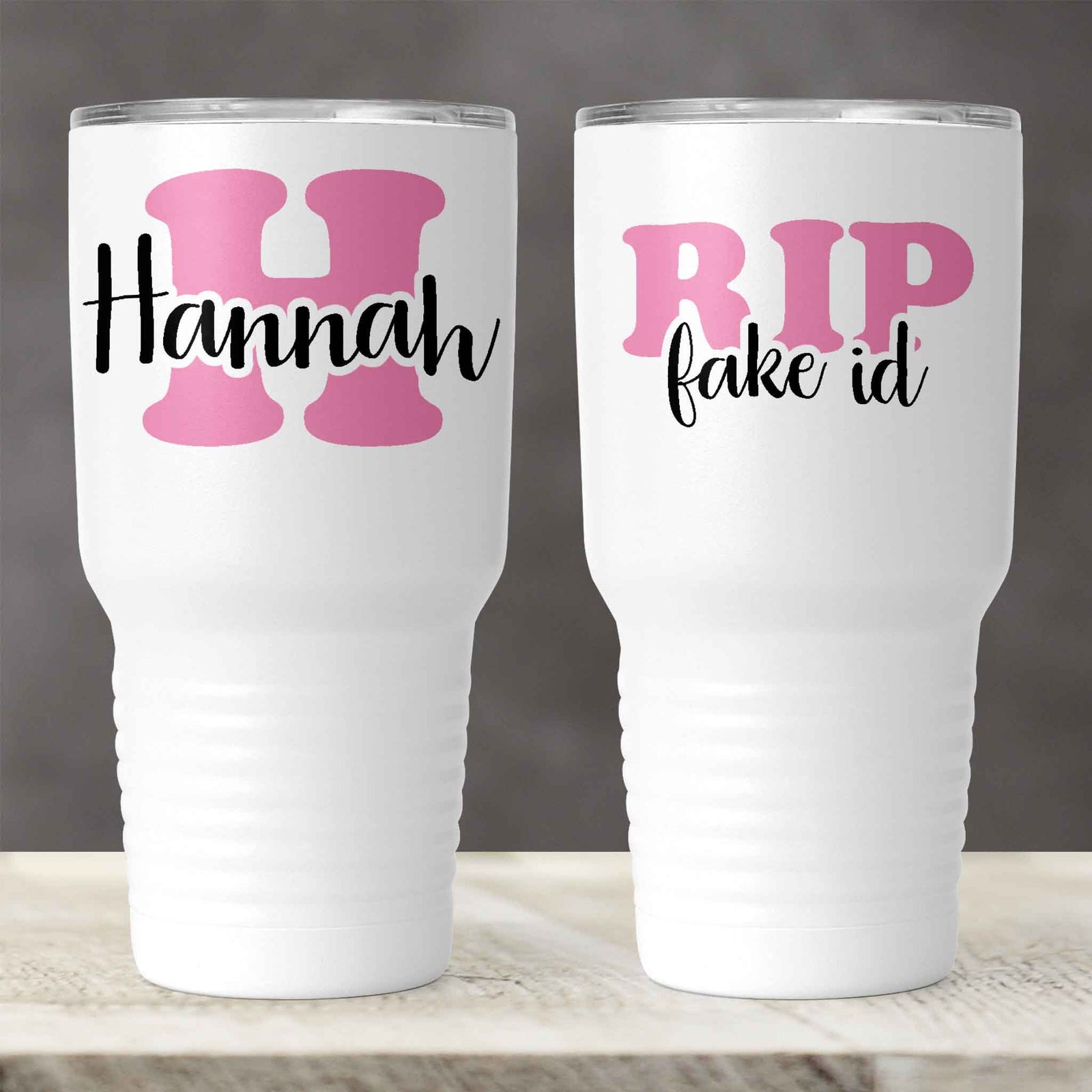 Personalized Tumbler | Custom Insulated Tumbler | Ringneck Travel Mug | 21st Birthday