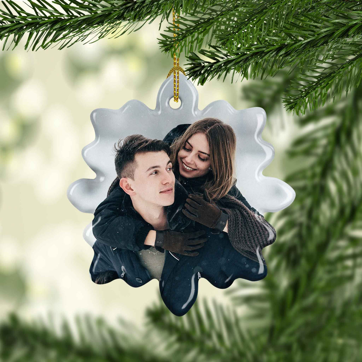 Photo Holiday Ornaments | Personalized Christmas Ornaments | Custom Photo Star