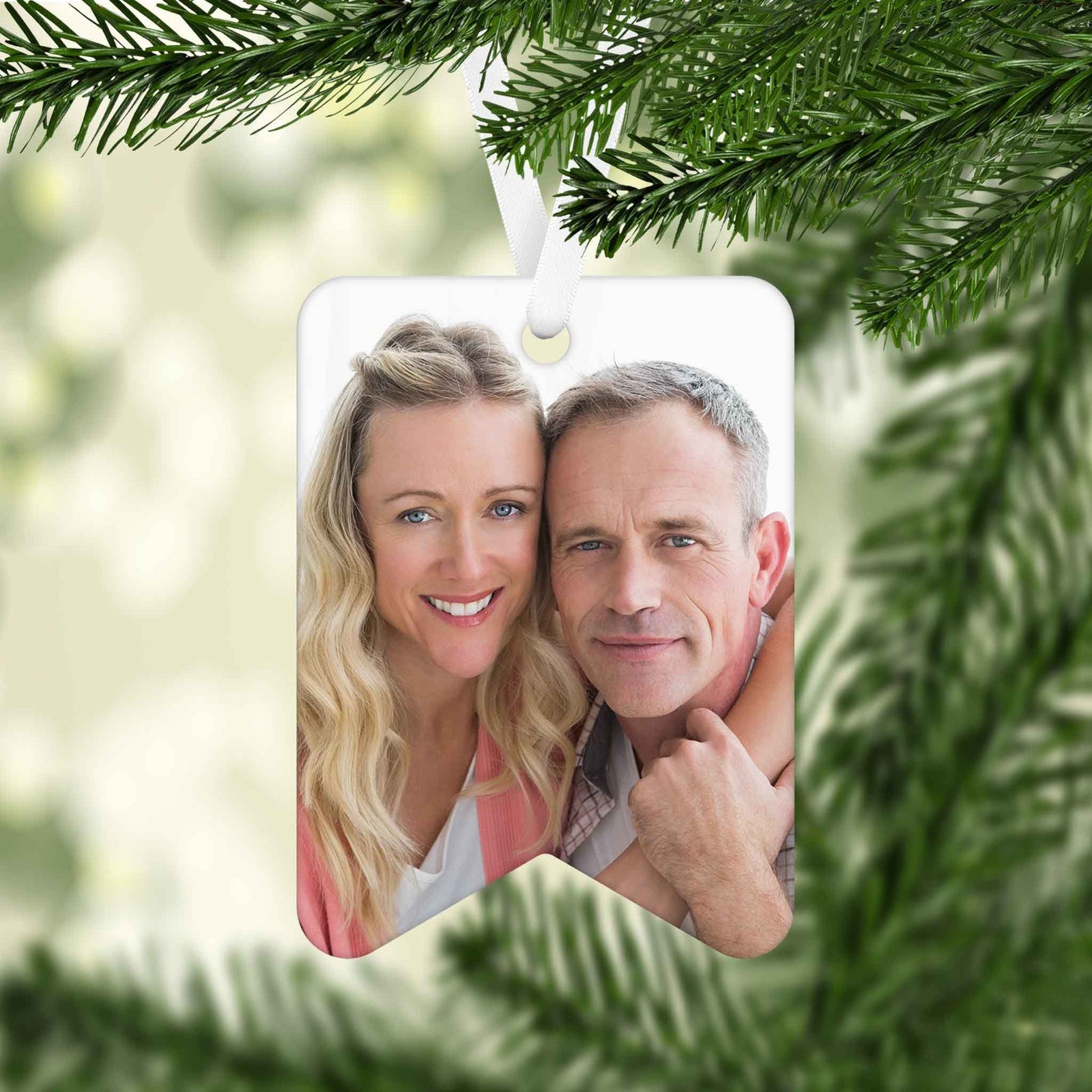 Photo Holiday Ornaments | Personalized Christmas Ornaments | Custom Photo Bunting