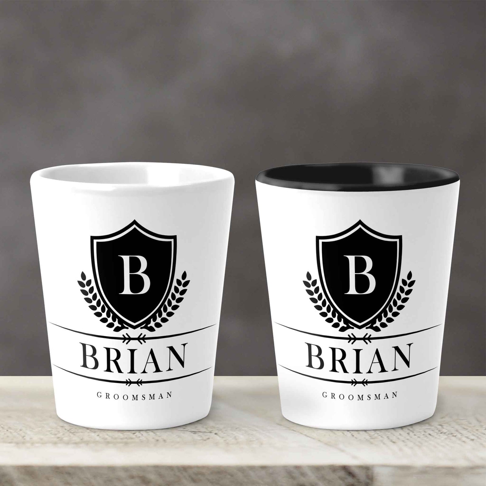 Custom Shot Glass | Personalized Shot Glass | Heraldic Crest