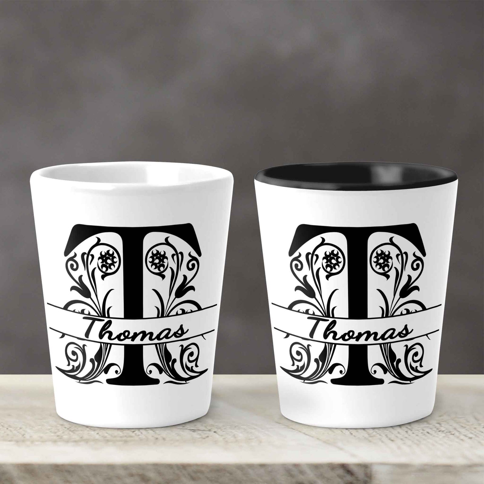 Custom Shot Glass | Personalized Shot Glass | Regal Monogram