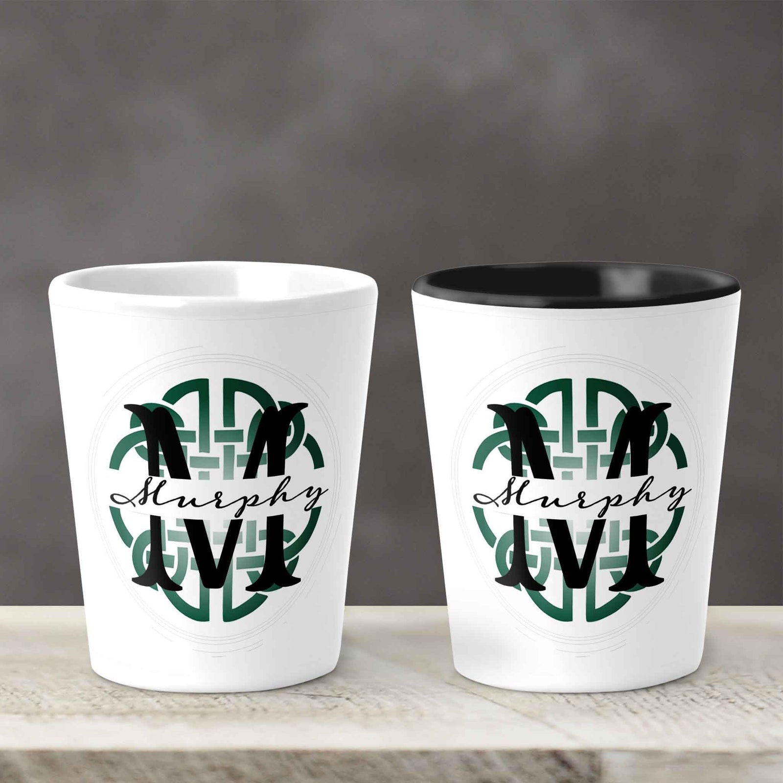 Custom Shot Glass | Personalized Shot Glass | Celtic Knot