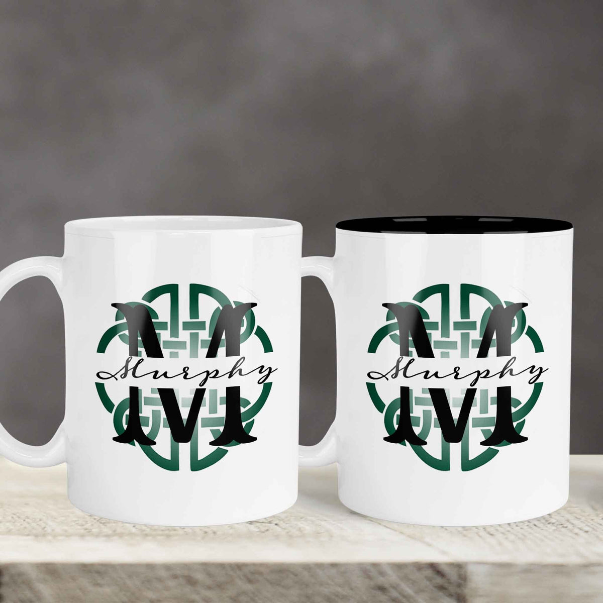 Custom Coffee Mug | Personalized Coffee Mug | Celtic Knot