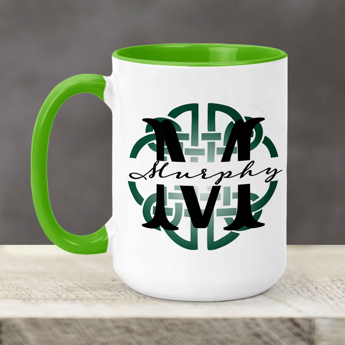 Custom Coffee Mug | Personalized Coffee Mug | Celtic Knot