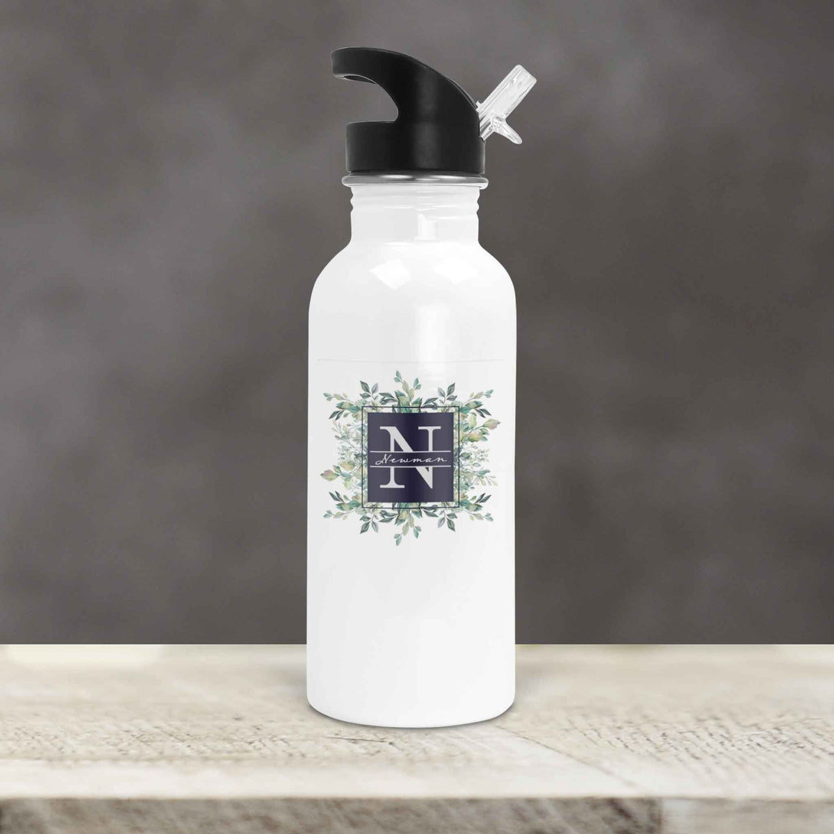 Personalized Water Bottles | Custom Stainless Steel Water Bottles | 30 oz | Succelent Bouquet