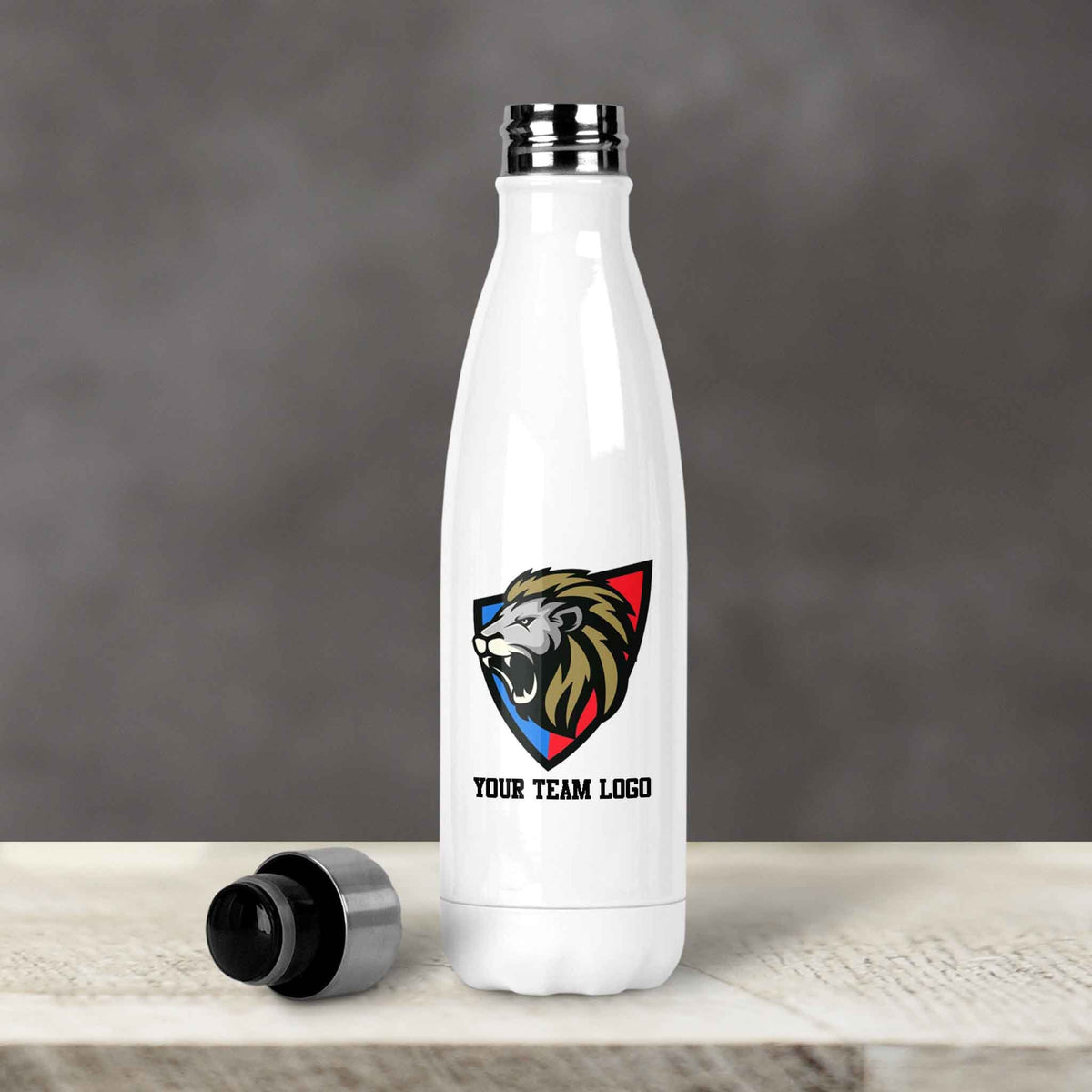 Personalized Water Bottles | Custom Stainless Steel Water Bottles | 17 oz Soda | Custom Team Logo