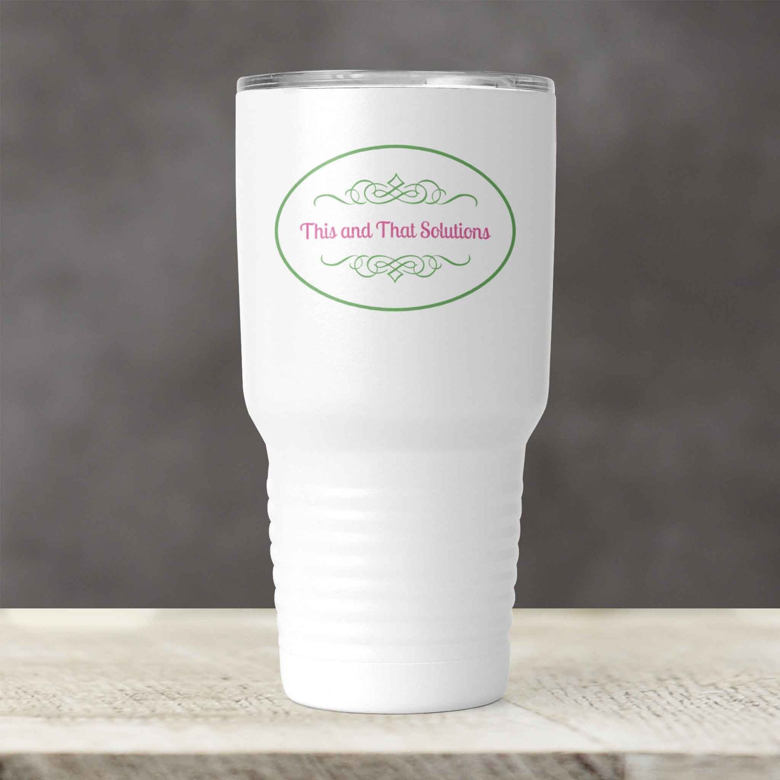 Personalized Tumbler | Custom Insulated Tumbler | Ringneck Travel Mug | Company Logo