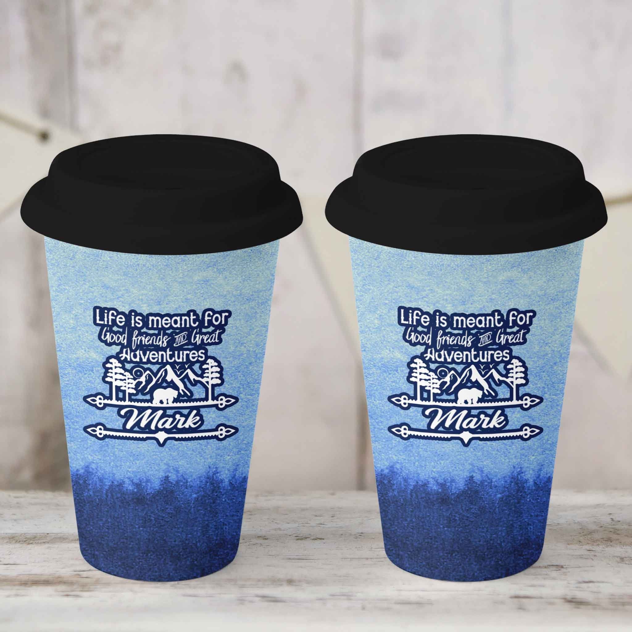 Custom Coffee Tumbler Personalized Coffee Travel Mug Good