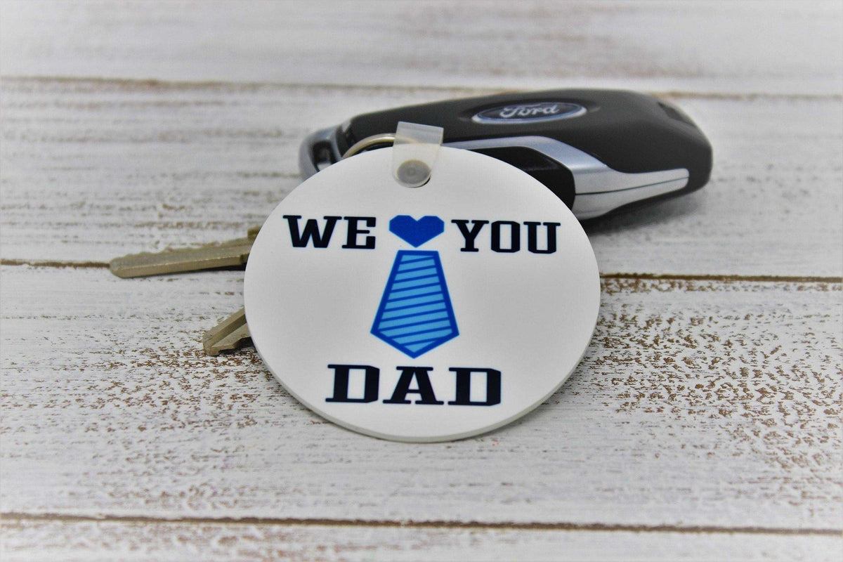 Monogrammed Key Chain | Personalized Key Chain | We love you dad - This &amp; That Solutions - Monogrammed Key Chain | Personalized Key Chain | We love you dad - Personalized Gifts &amp; Custom Home Decor