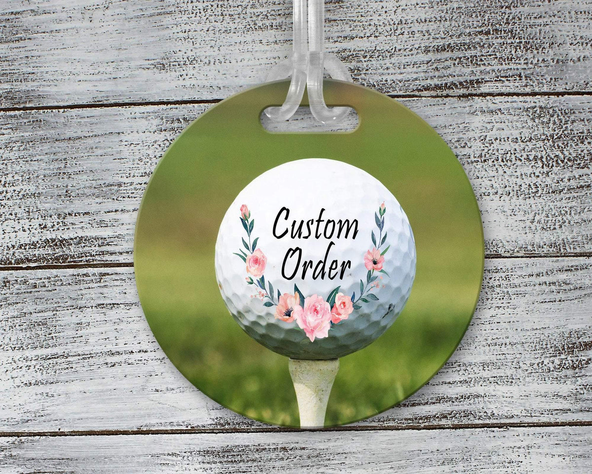 This &amp; That Solutions - Personalized Luggage Tag | Custom Monogram Bag Tag | Custom Order Golf - Personalized Gifts &amp; Custom Home Decor