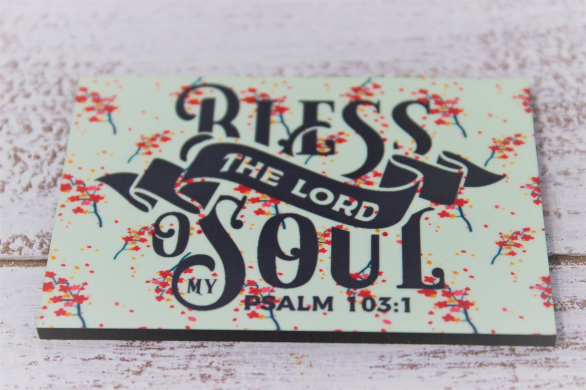 Refrigerator Magnets | Personalized Magnet | Custom Photo Magnet | Bless The Lord | This and That Solutions | Personalized Gifts | Custom Home Décor