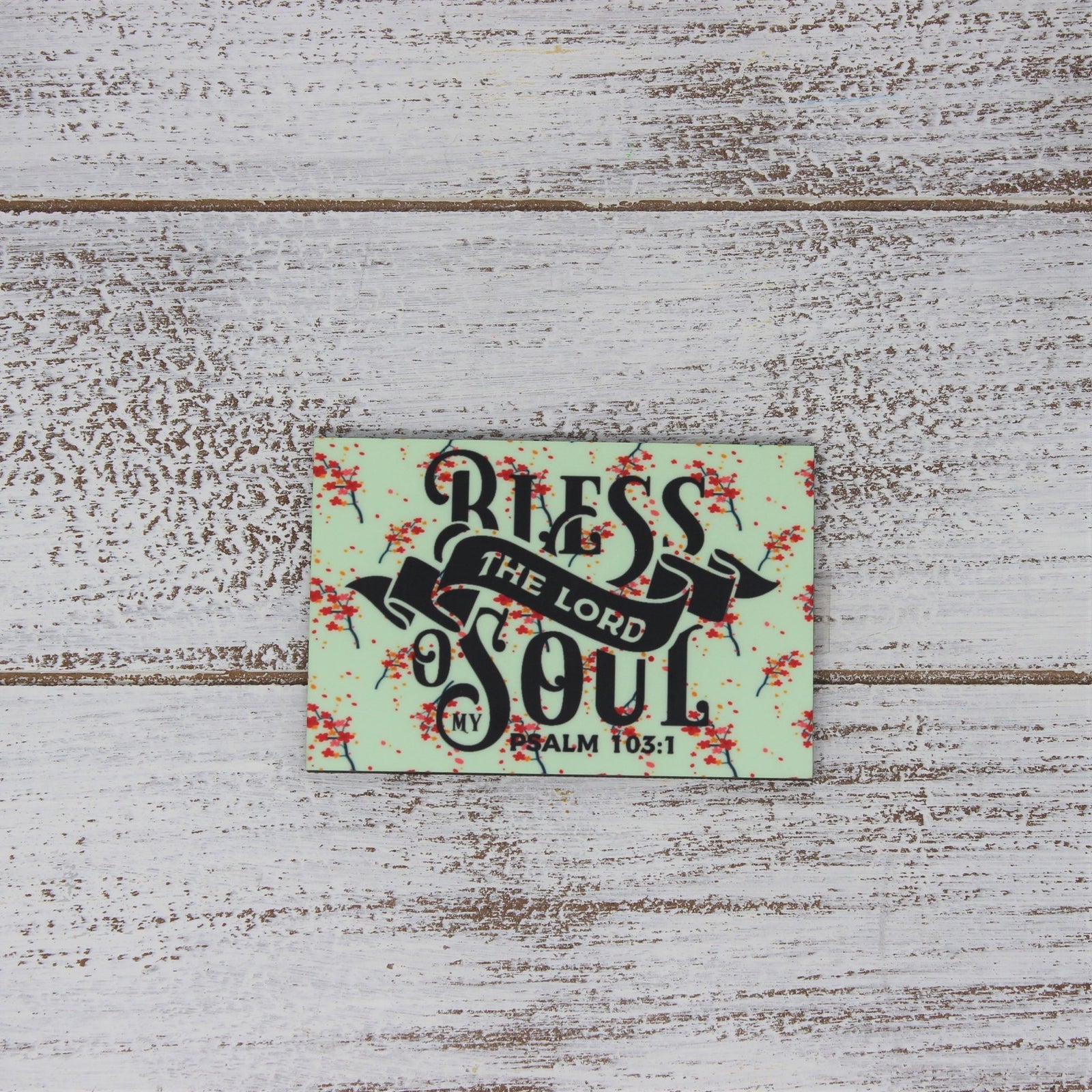 Refrigerator Magnets | Personalized Magnet | Custom Photo Magnet | Bless The Lord | This and That Solutions | Personalized Gifts | Custom Home Décor