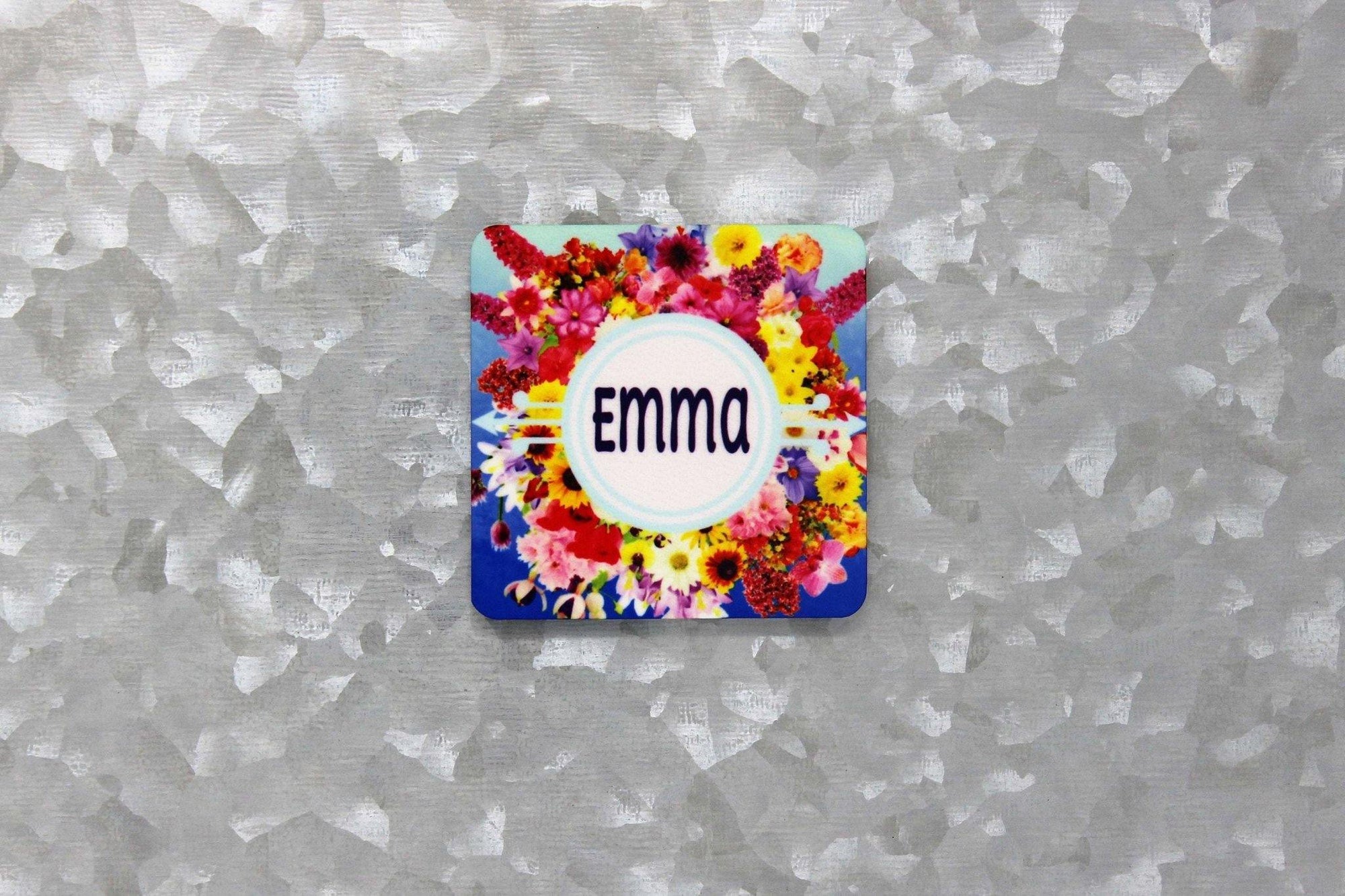 Personalized Magnet | Custom Photo Magnet | Floral Burst - This & That Solutions - Personalized Magnet | Custom Photo Magnet | Floral Burst - Personalized Gifts & Custom Home Decor