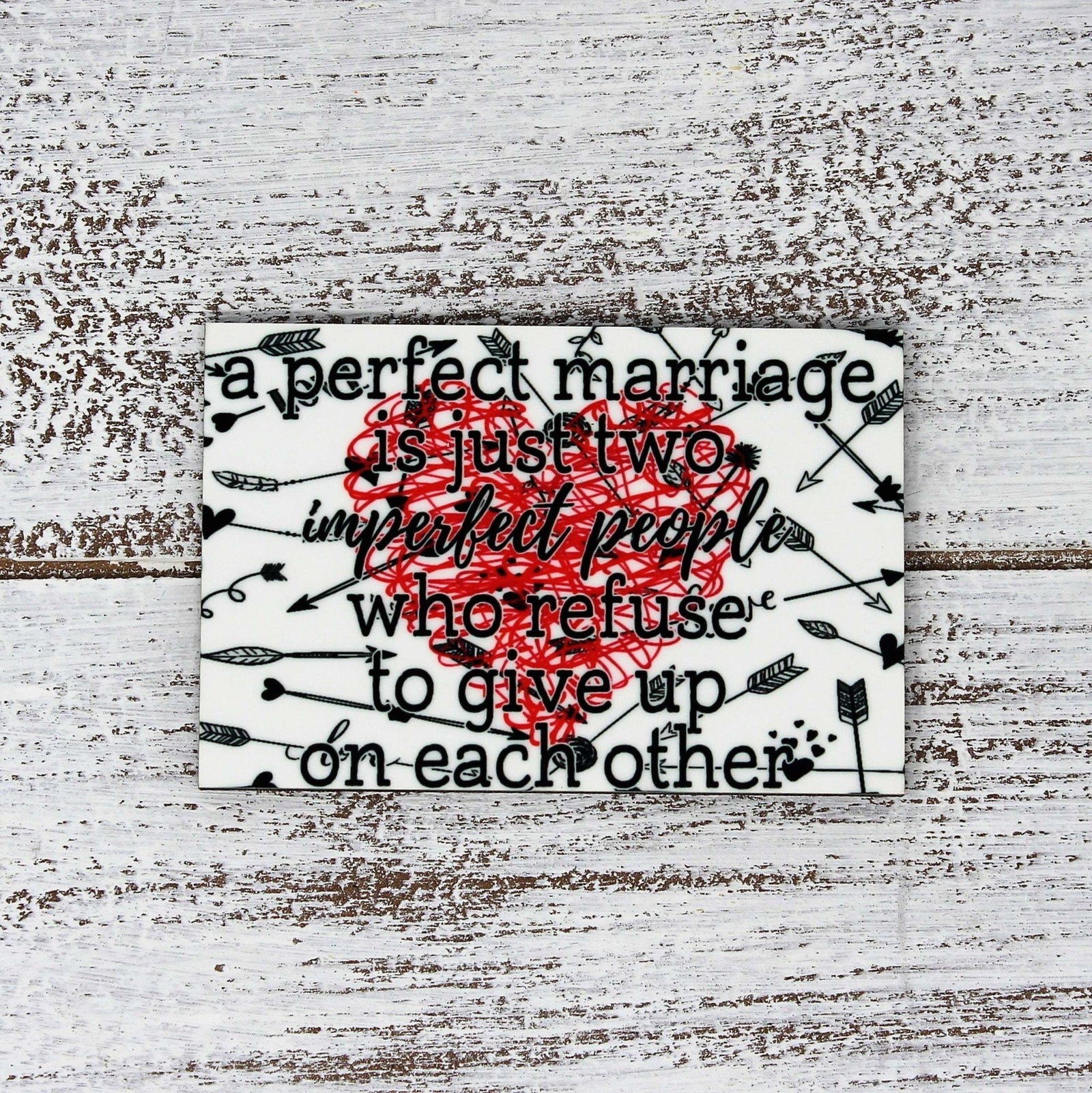 Refrigerator Magnets | Personalized Magnet | Custom Photo Magnet | Perfect Marriage | This and That Solutions | Personalized Gifts | Custom Home Décor