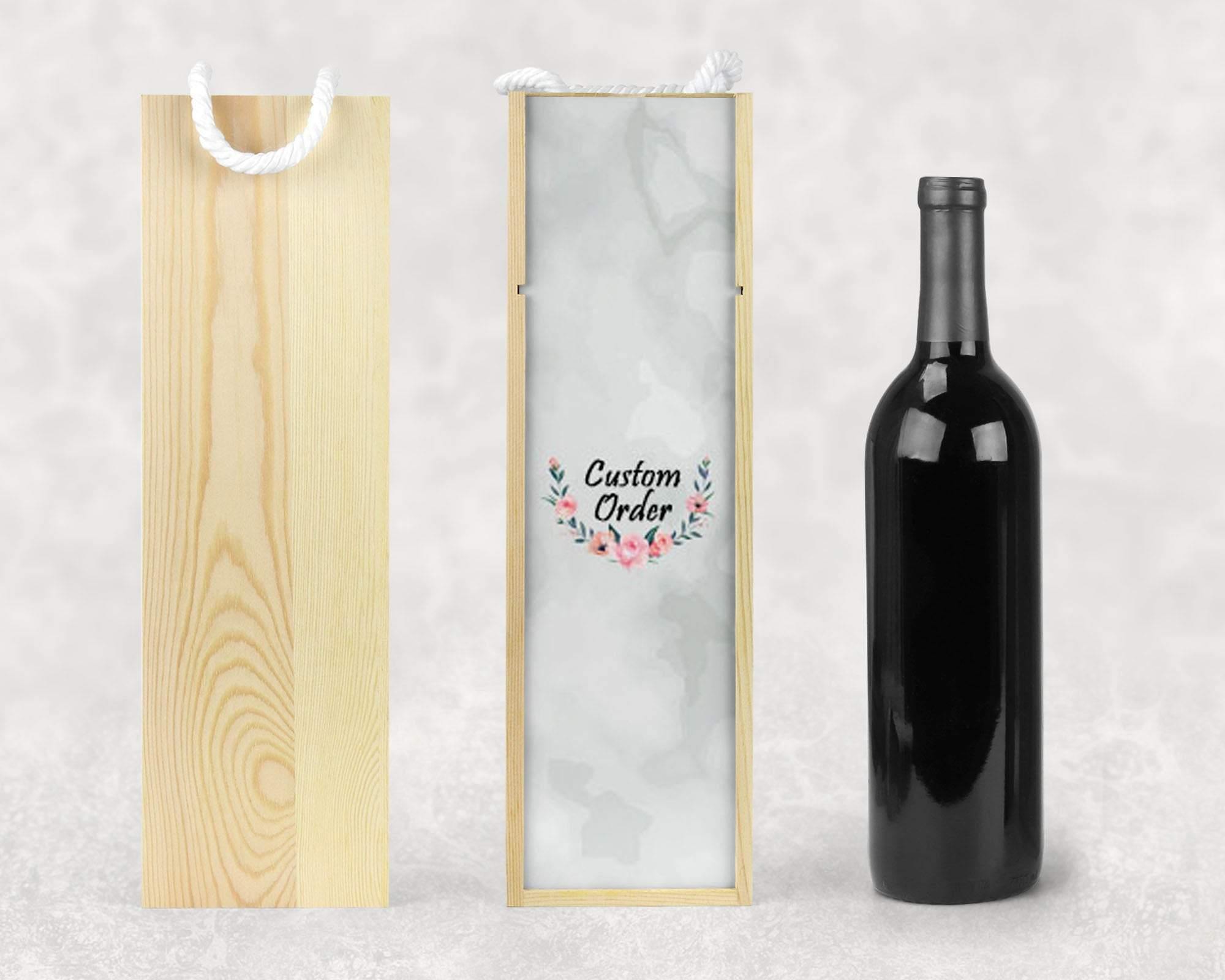 Personalized Wine Box | Custom Wine Gifts | Wine Storage | Custom Order - This & That Solutions - Personalized Wine Box | Custom Wine Gifts | Wine Storage | Custom Order - Personalized Gifts & Custom Home Decor